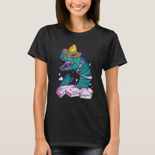 ワーム農家ソンブレロメキシコ産ウォームメキシコ組成物 Tシャツ