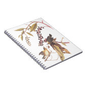 ワーム食べのウォーブラーオードボンソングバード ノートブック (右側)