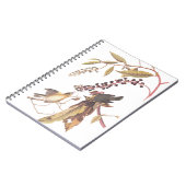 ワーム食べのウォーブラーオードボンソングバード ノートブック (左側)