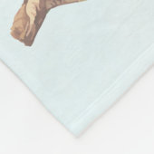 ワーム食べのウォーブラーオードボンソングバード フリースブランケット (角)