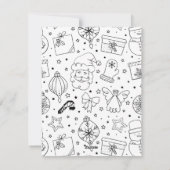 ワーメストウィッシュカップルフォトクリスマスホリデーカード シーズンカード (裏面)