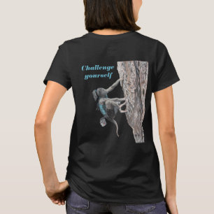 ワーラットガールロック登山スポーツファンタジーシャツ Tシャツ