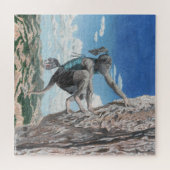 ワーラットガールロック登山ラージファンタジーパズル ジグソーパズル (横)