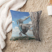 ワーラットガールロック登山装飾用クッション クッション (ブランケット)