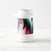 ワールウィンドレインボーゴールデンスノー鏡 ビールジョッキ (正面左)