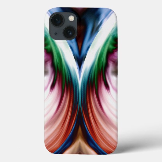 ワールウィンドレインボーゴールデンスノー鏡 Case-Mate iPhoneケース (裏面)