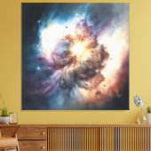 ワールドが衝突したとき キャンバスプリント (インサイチュ (リビング))