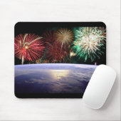 ワールドと花火 マウスパッド (マウス)