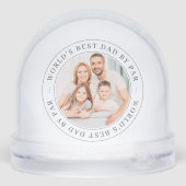 ワールドの最高のパパバイパーのクラシック写真シンプル (裏面)