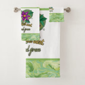 ワールドの最高の叔母美しいとグレース バスタオルセット (インサイチュ)