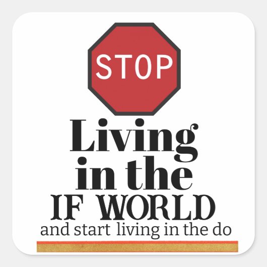 ワールドもしステッカー スクエアシール (正面)