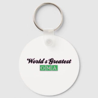 ワールドもっとも偉大アポス大間（緑）(&A) キーホルダー