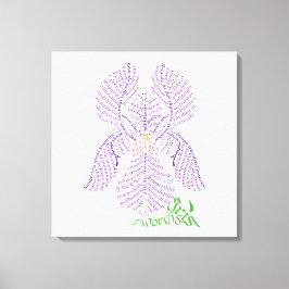 ワールドアイリスキャンバス印刷 キャンバスプリント