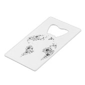 ワールドアトラスドッグポープリント クレジットカード栓抜き (裏面アングル)