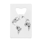 ワールドアトラスドッグポープリント クレジットカード栓抜き (裏面)