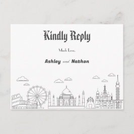 ワールドアドベンチャー疑問に思7型結婚論 ポストカード