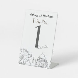 ワールドアドベンチャー疑問に思7型結婚論 台座サイン