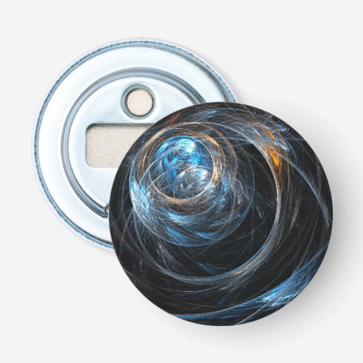 ワールドアートボタン周辺抽象芸術 栓抜き (正面)