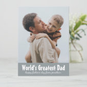 ワールドエレガントズグレートパパ | Faters Dayの写真 シーズンカード (スタンド正面)