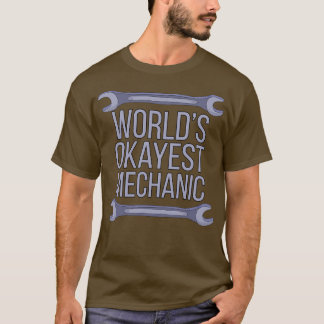 ワールドオカイスト整備士1 Tシャツ
