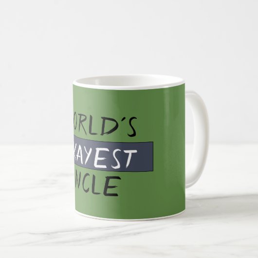 ワールドオケイエストアンクおもしろいル コーヒーマグカップ (正面右)