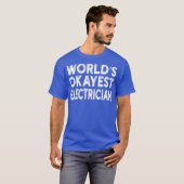 ワールドオケイエスト電気技師ティー Tシャツ (正面フル)