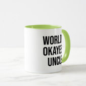 ワールドオケイストアンクルイおもしろいイシティック マグカップ (正面右)