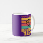 ワールドオケイスト地理先生  コーヒーマグカップ (正面右)