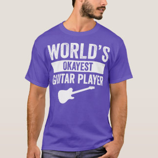 ワールドオケエストギタープレーヤー Tシャツ