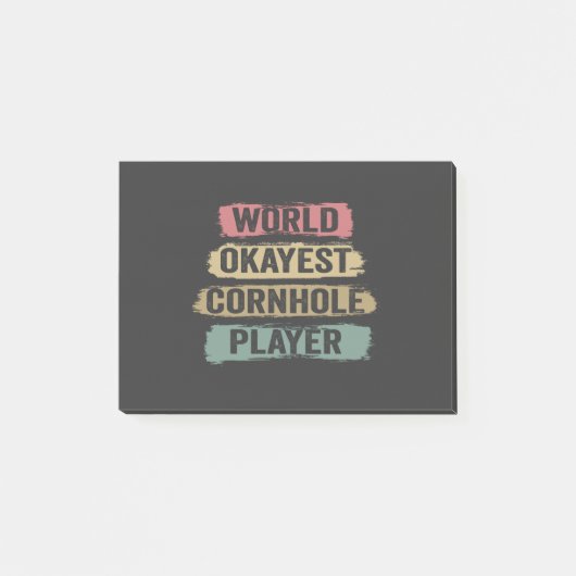 ワールドオーケストコーンホールプレイヤーおもしろいヴィンテージレトロ ポストイット (正面)