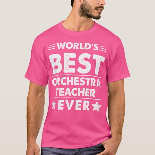 ワールドオーケストラ最高のー先生エバー Tシャツ (正面)