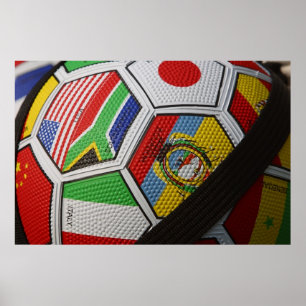 ワールドカップのサッカー ポスター
