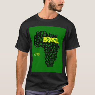 ワールドカップのブラジルBASICの人のTシャツ Tシャツ