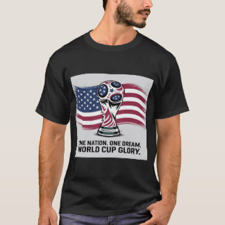 ワールドカップの栄光 - USA サッカーTシャツ Tシャツ