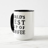 ワールドカップ最高のコーヒー マグカップ (正面左)