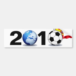 ワールドカップ2010年-スペイン バンパーステッカー