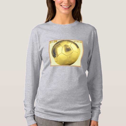 ワールドカップ2026サッカー Tシャツ (正面)