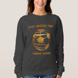 ワールドカップ2026金トロフィーパーカー スウェットシャツ