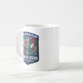 ワールドカップ2026 コーヒーマグカップ (正面左)