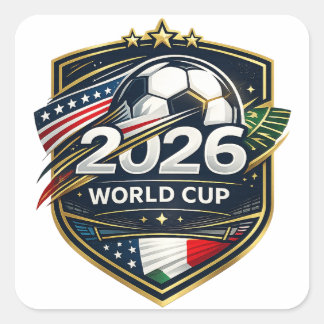 ワールドカップ2026 ファンシールド ステッカー
