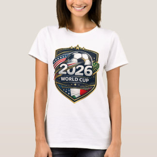 ワールドカップ2026 ファンシールドTシャツ Tシャツ