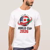 ワールドカップ サッカー 2026 Tシャツ (正面)