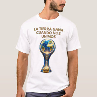 ワールドカップ 2026 - 地球が勝つ Tシャツ