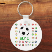 ワールドカップTシャツ2010南アフリカ キーホルダー (正面)
