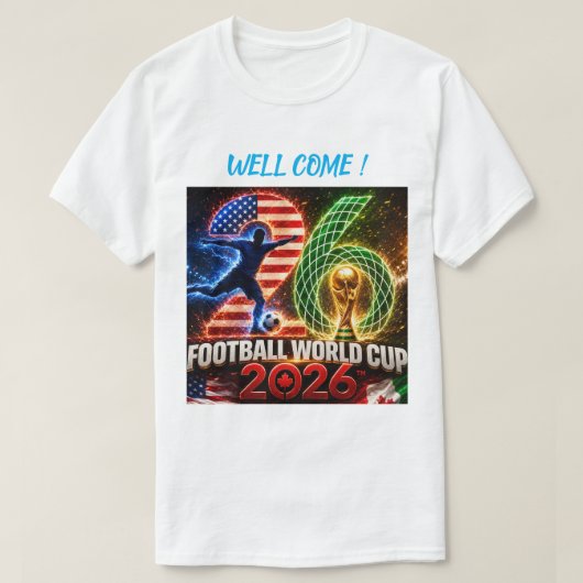 ワールドカップTシャツ Tシャツ (デザイン正面)