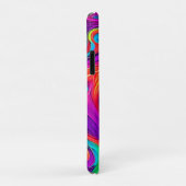 ワールドカラフル:フローパターン Case-Mate iPhoneケース (裏面/右)