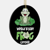 ワールドカ最高のエルガエル狩り セラミックオーナメント (右)