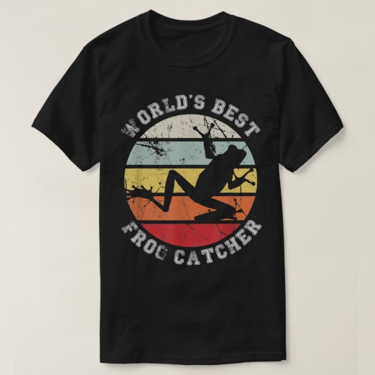 ワールドカ最高のエルガエル・ハンター Tシャツ (デザイン正面)