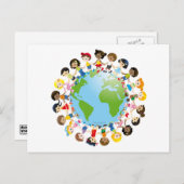 ワールドキズ ポストカード (正面/裏面)