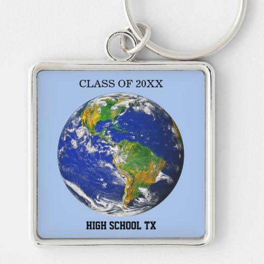 ワールドクラスの卒業式懇親会の好意キーチェーン キーホルダー (正面)